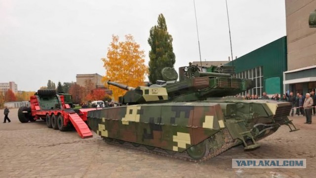 Украина представила Таиланду партию танков "Оплот"