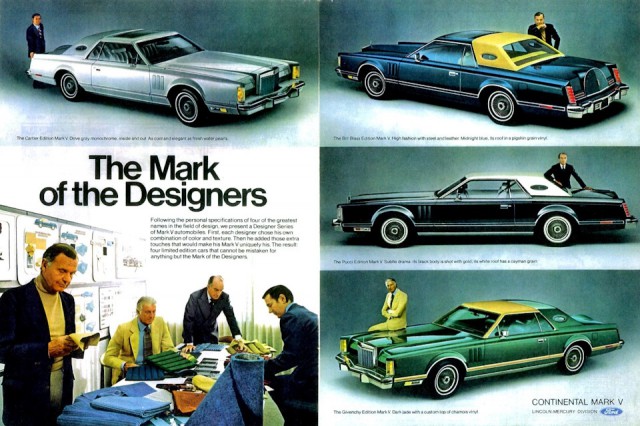 1977-79 Lincoln Continental Mark V — успех вопреки здравому смыслу