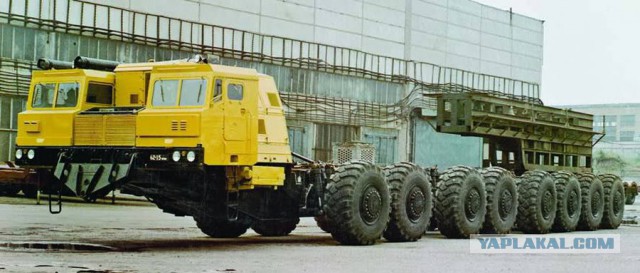 Самый большой тягач в мире