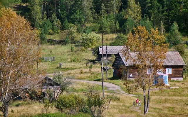 Таежные деревушки