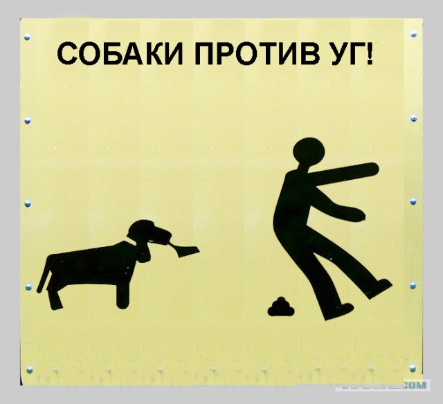 Фотожаба: Собака друг человека