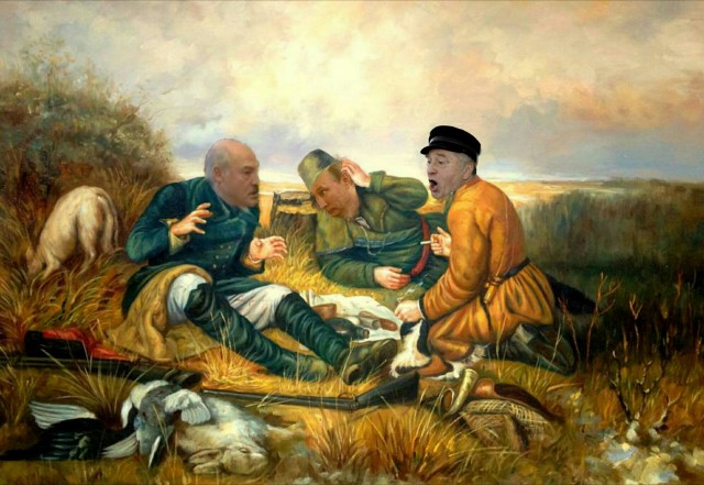 Лу и Пу: кадры со встречи Путина и Лукашенко растащили на мемы и фотожабы