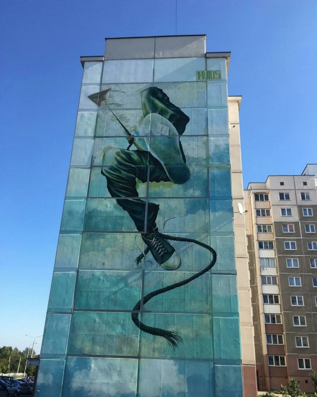 Монументальная живопись на стенах архитектурных сооружений