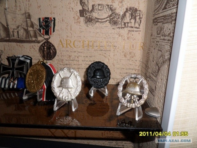 Моя коллекция наград Германии (ВМВ и ПМВ)