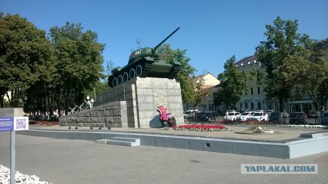 Исторические фото города Орла до и после
