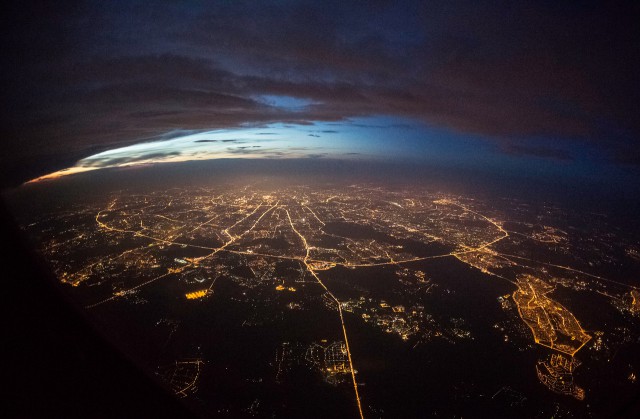 Над Москвой на квадрокоптере