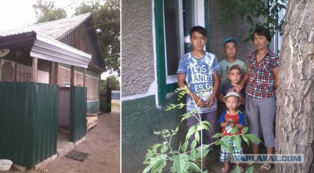 Неизвестные меценаты Павлодара подарили дом многодетной матери, оставшейся на улице после пожара