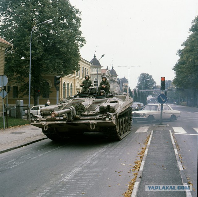 Шведская армия времен холодной войны