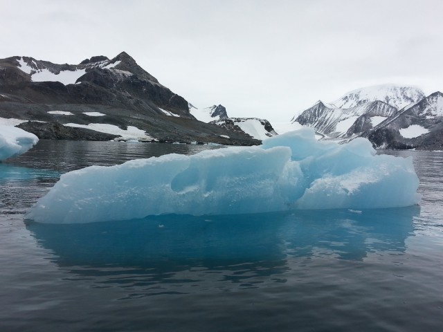 Антарктида, вид с круизного лайнера