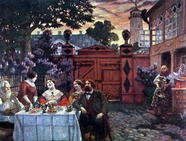 Чаепитие в Российской империи