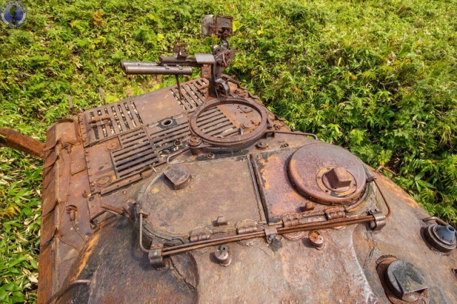 Заброшенные танки ИС-3 на самом южном мысе острова Сахалин: РТОТ "Крильон"