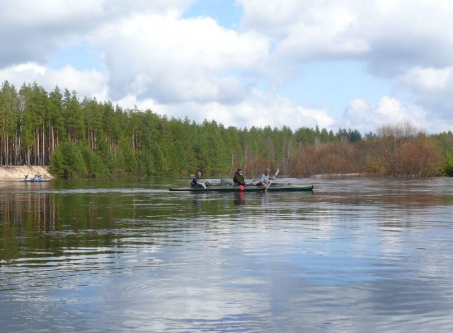 Сплав по Десне, сентябрь 2011