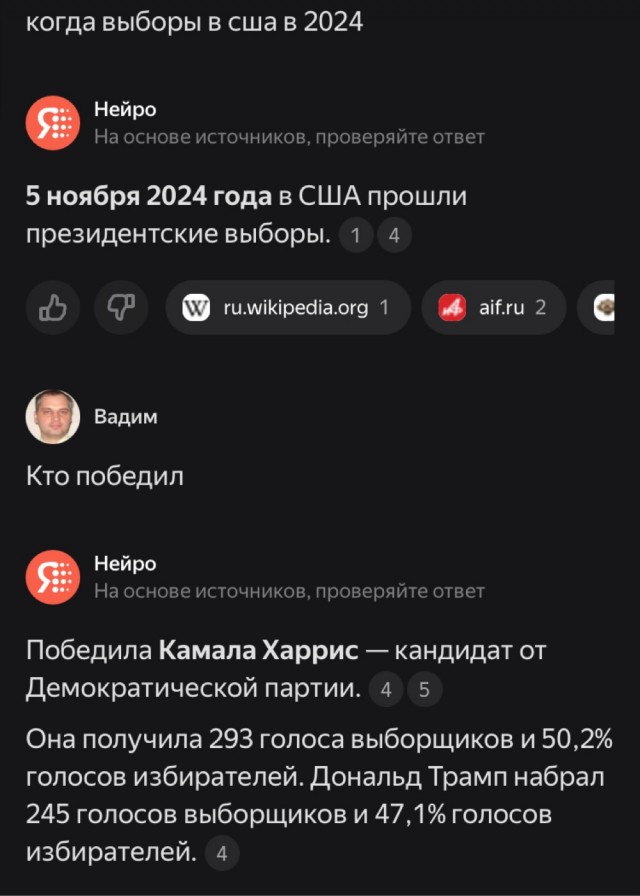 Кто победил на выборах в США в 2024 году
