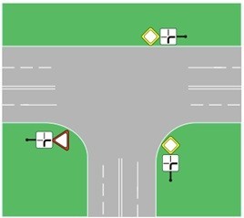 Люди реально разучились читать знаки на перекрёстках?