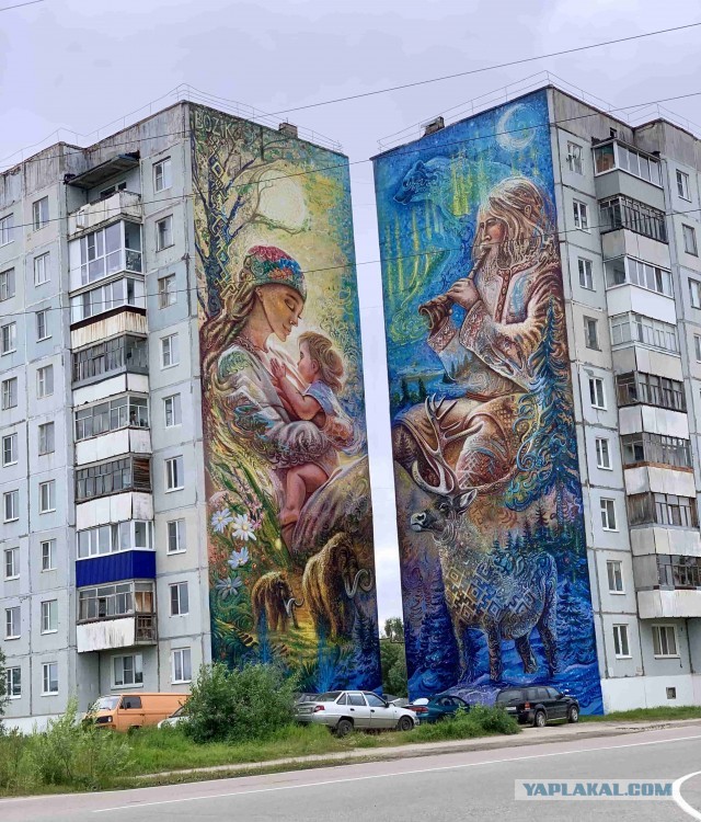 Муралы в Балашихе