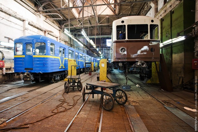 Как строился "Ретро-поезд"