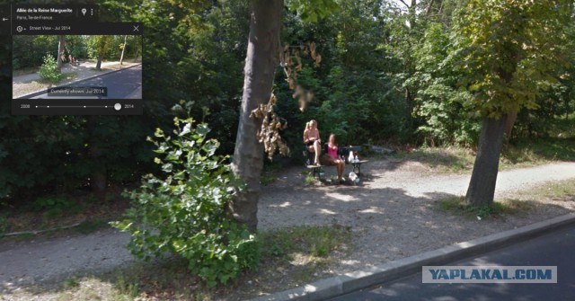 Google Street View ворвался нежданно на вечеринку