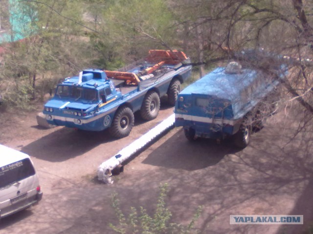 Колеса для космоса: советские поисково-эвакуационные машины