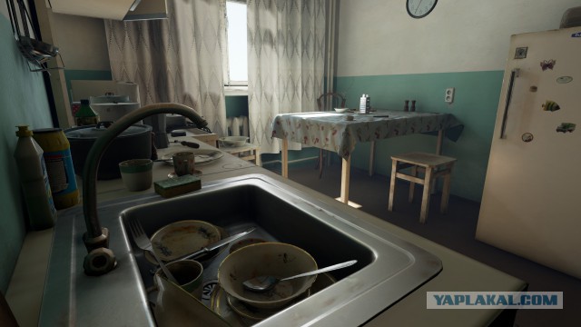Это просто 3D модель советского интерьера.