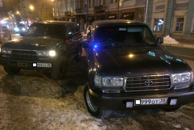Полиция оштрафовала иркутянина за поддельный номер на автомобиле