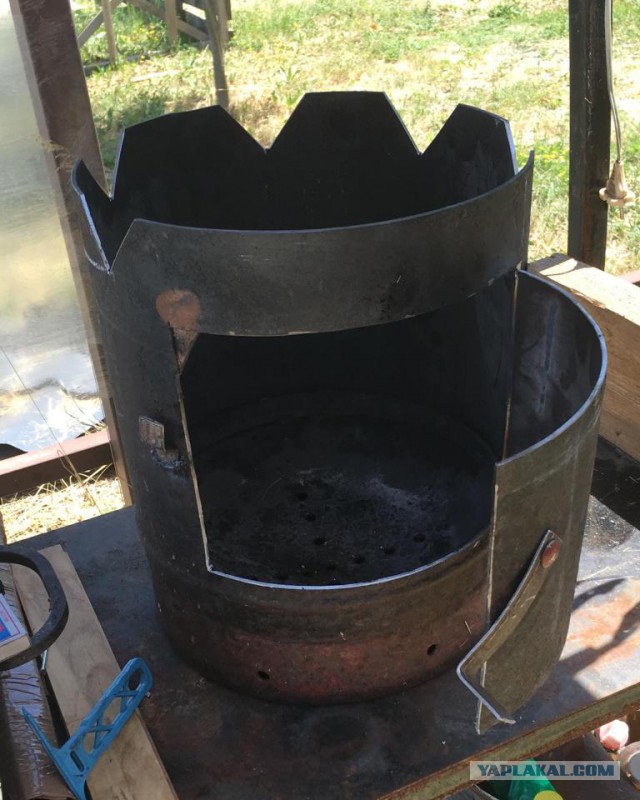 Мангал рукожопа DIY