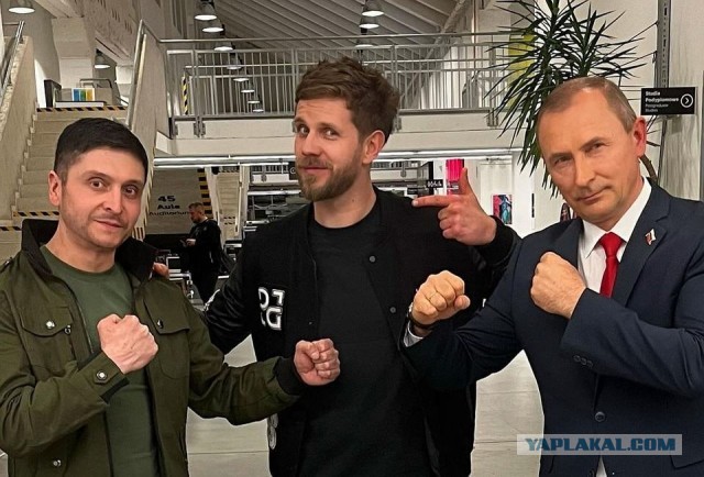 Стук снизу дна: 30 апреля в Польше пройдёт бой по правилам MMA между двойниками Путина и Зеленского