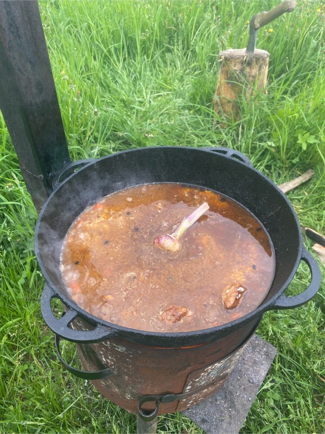 Рисовая каша со свининой