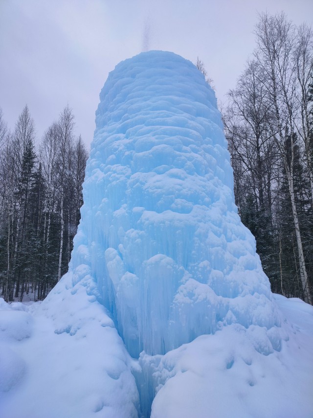 Новый год в Уральских горах.