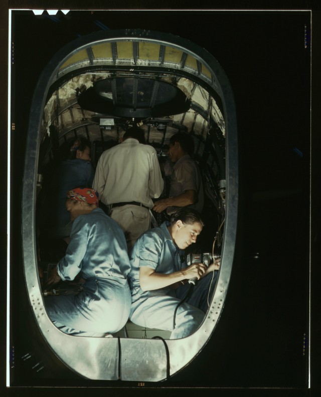 Фотографии США: 20 век, начало 40-х. Авиационная промышленность