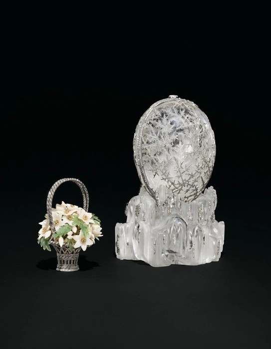 Яйцо Фаберже, изготовленное по заказу Николая II, выставлено на аукционе. Его цена превышает 26 млн долларов