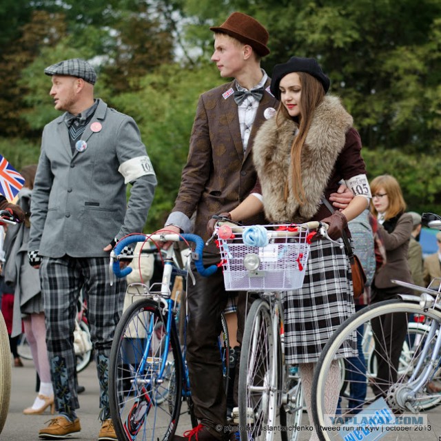 Киевский «Tweed Run» 2013