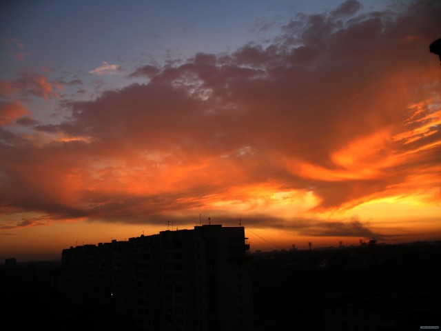 Закат солнца