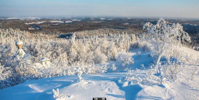 Зимняя сказка в Пермском крае (Россия,январь 2016)