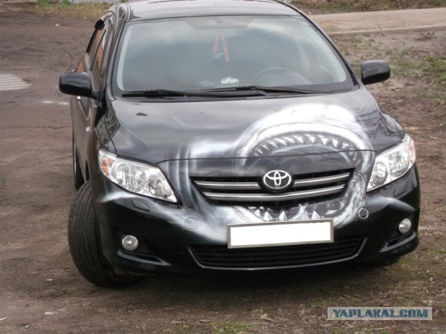 Прикольная  аэрография