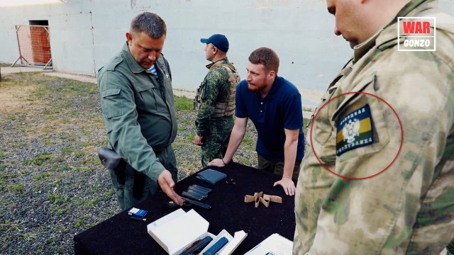 Испытания пистолета «Оплот» с главой ДНР