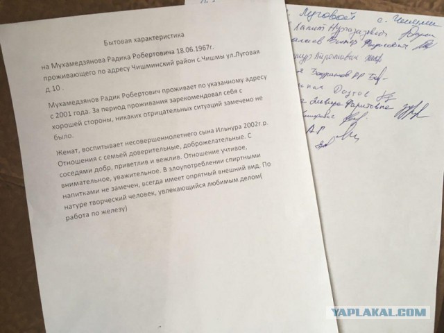 Чишминский мститель Радик Мухаметзянов: