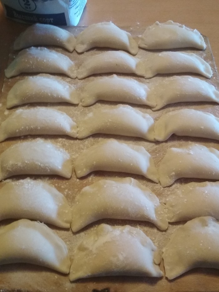 Кухня Слобожанщины. Вареники с клубникой
