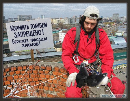 Фотожаба: Грустный альпинист