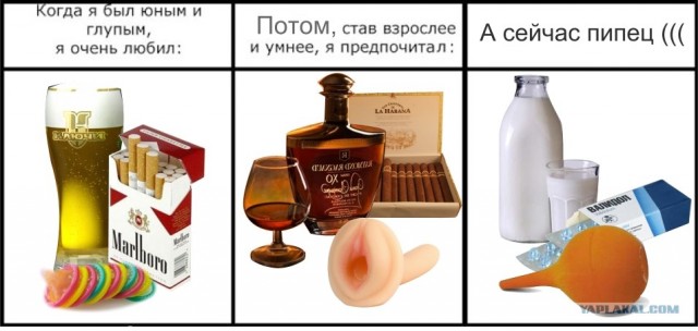 Фотожаба: Когда я был юным и глупым