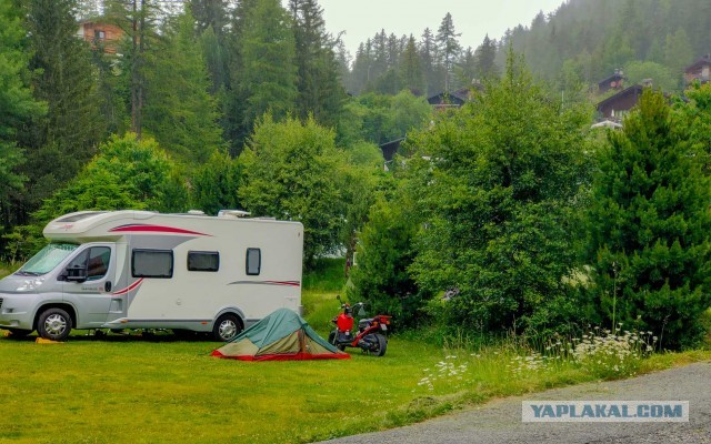 Дерзкий заезд на скутере 49cc через западные Альпы День3
