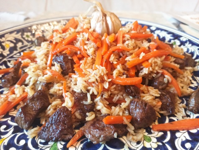 Плов в сковороде