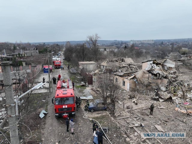 Горит ДнепроГЭС
