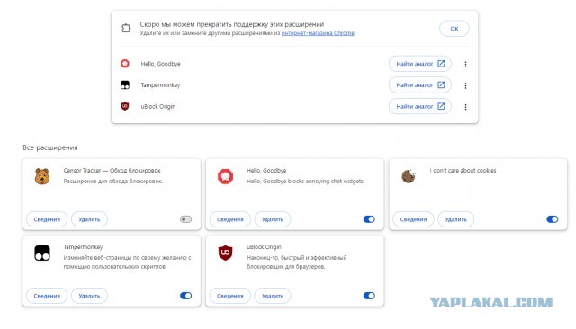 Блокировщики рекламы в Google Chrome ВСЁ