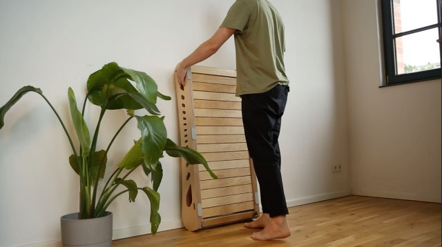 В США изобрели деревянную беговую дорожку, которая работает без электричества