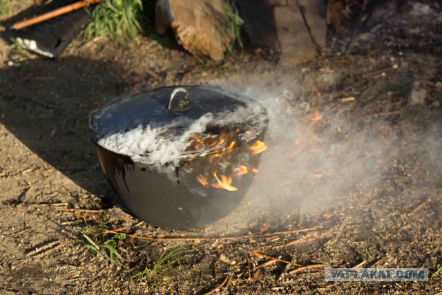 Плов на костре