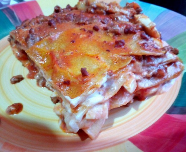 Лазанья.