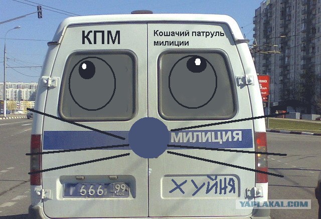 Милиция и граффити (2 фото)