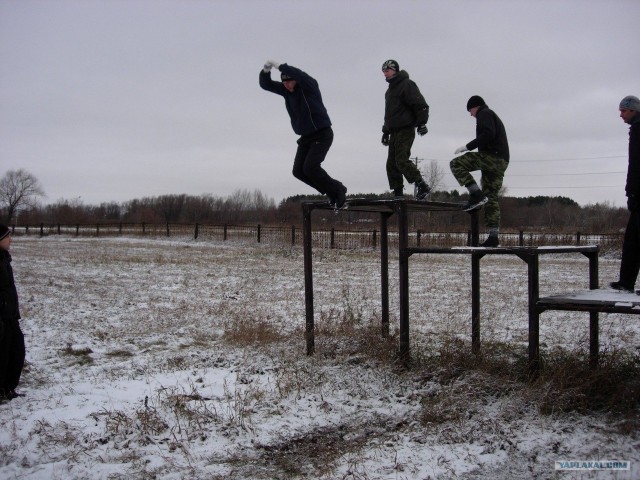 Первый прыжок с парашютом. Перехлест.
