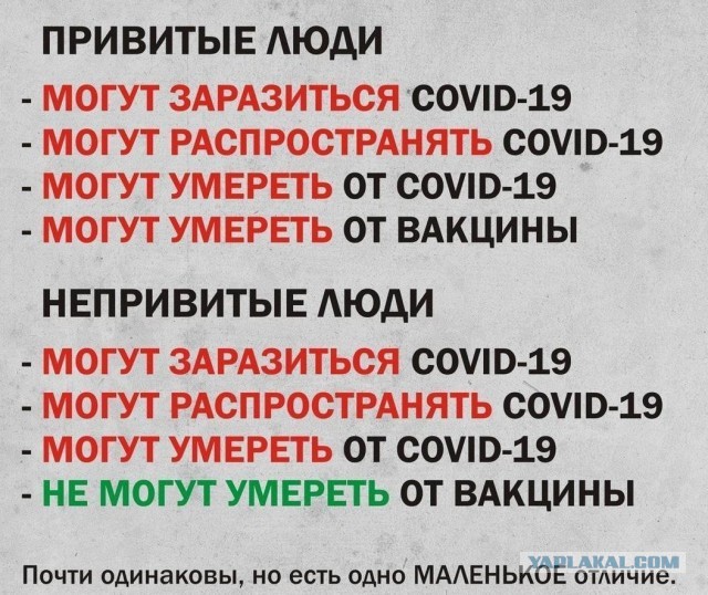 Пандемия привитых
