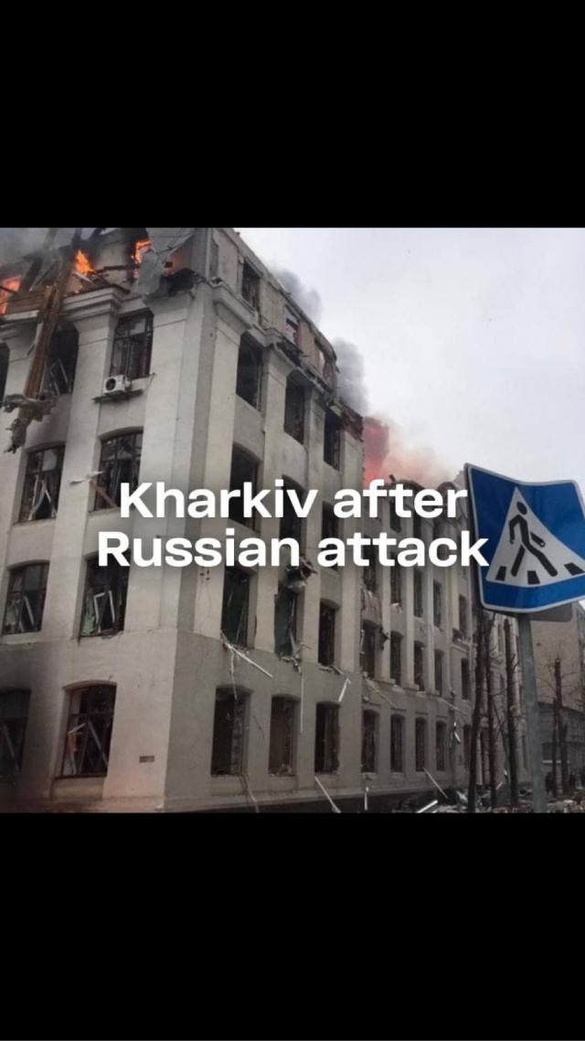 Так выглядит детский сад в Донецке на улице Аристова после обстрела
